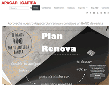 Tablet Screenshot of grupoapacar.com